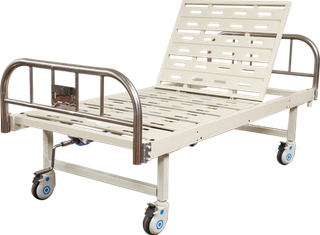 Zanecore Stainless steel small headboard one crank manual bed ZQ-DY-04