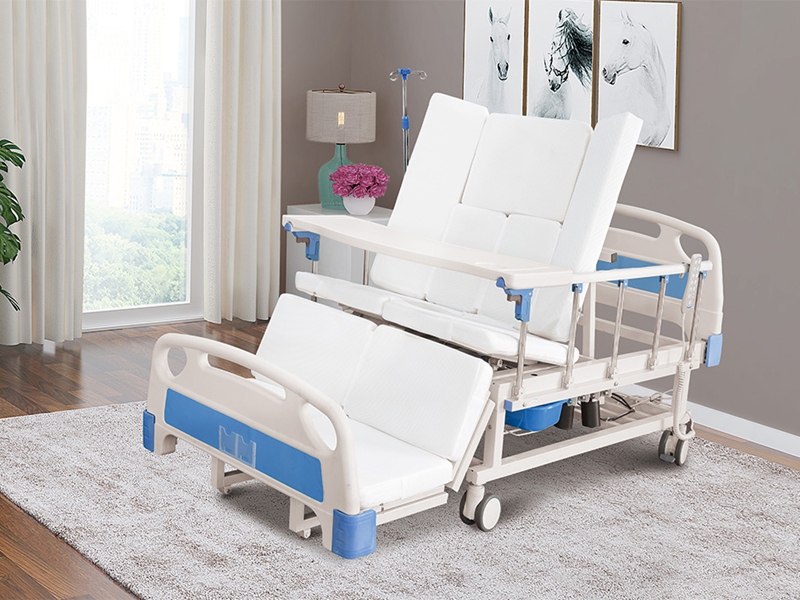 Zanecore ELECTRIC FULL CURVE AND FULL FLIP NURSING BED ZQ-DHC-01
