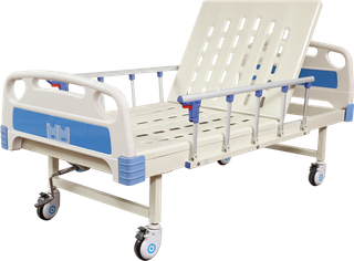 ABS one crank manual bed(Overall punching) ZQ-DY-11