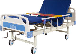 Zanecore ABS head board two crank manual bed(Combination) ZQ-SY-12 ABS