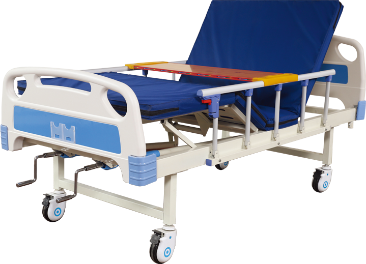 Zanecore ABS head board two crank manual bed(Combination) ZQ-SY-12 ABS